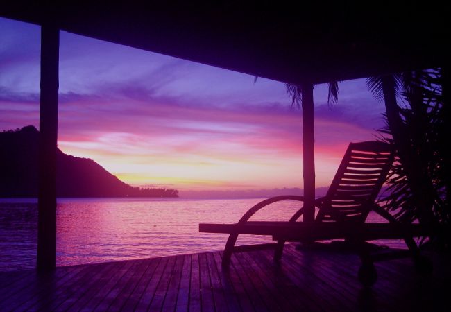 Villa in Papetoai - Beach Villa Cook - Robinson's Cove Villa in Papetoai - Beach Villa Cook - Robinson's Cove