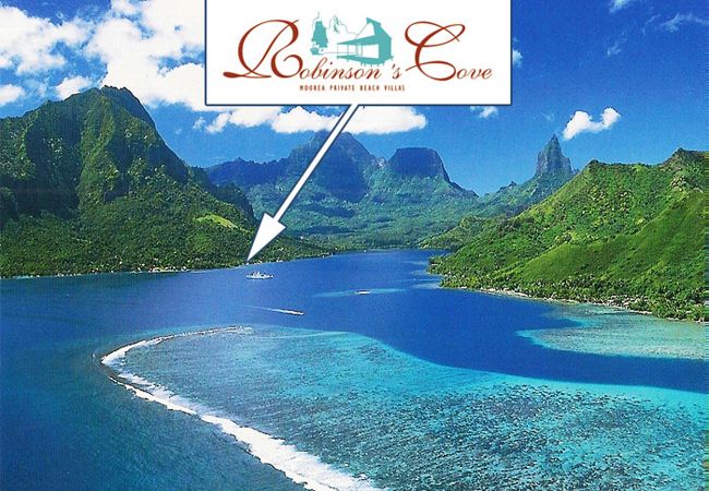 Villa in Papetoai - Beach Villa Wallis - Robinson's Cove Villa in Papetoai - Beach Villa Wallis - Robinson's Cove