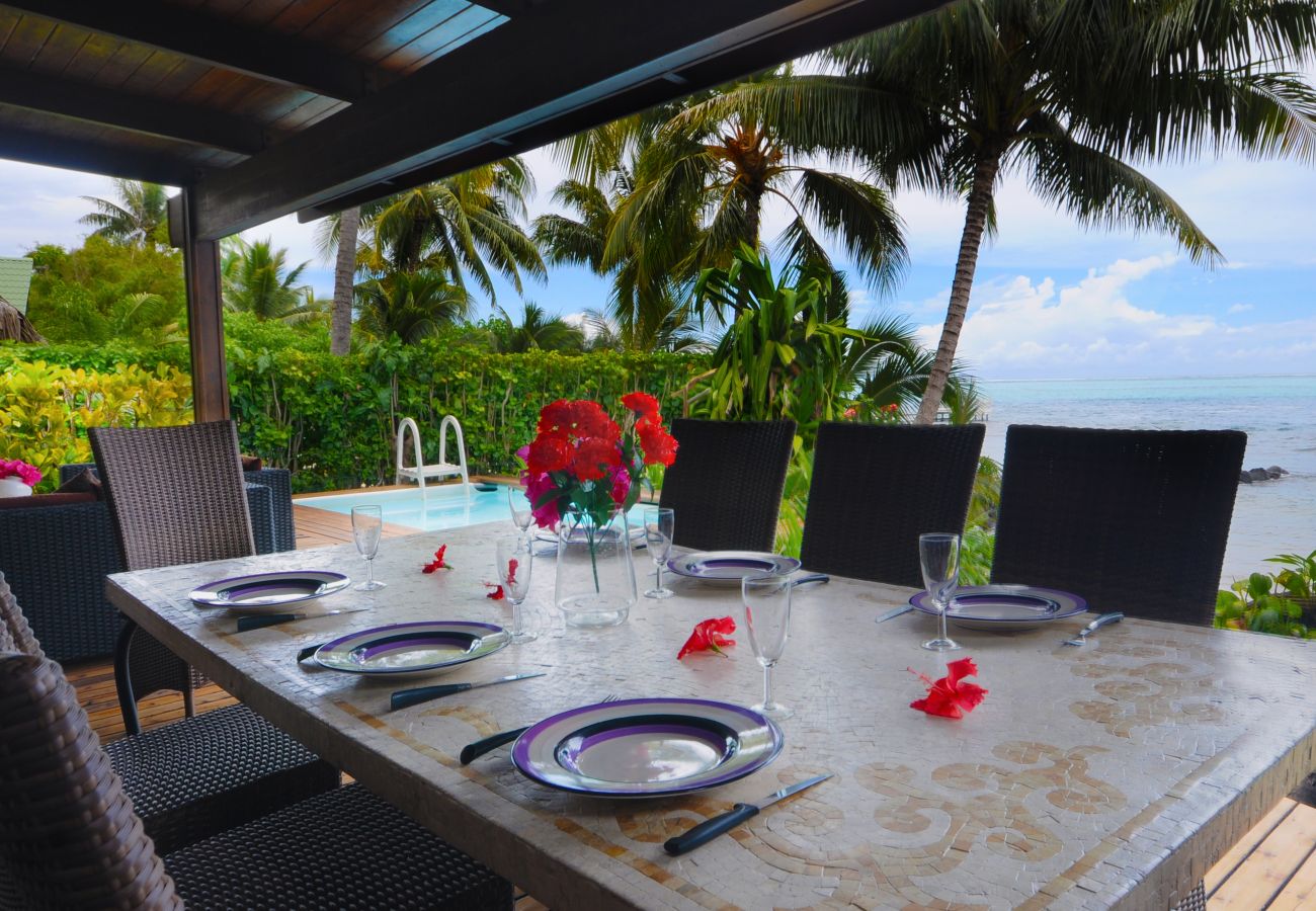 Villa in Maharepa - #2 Beach Villa Bliss by TAHITI VILLAS