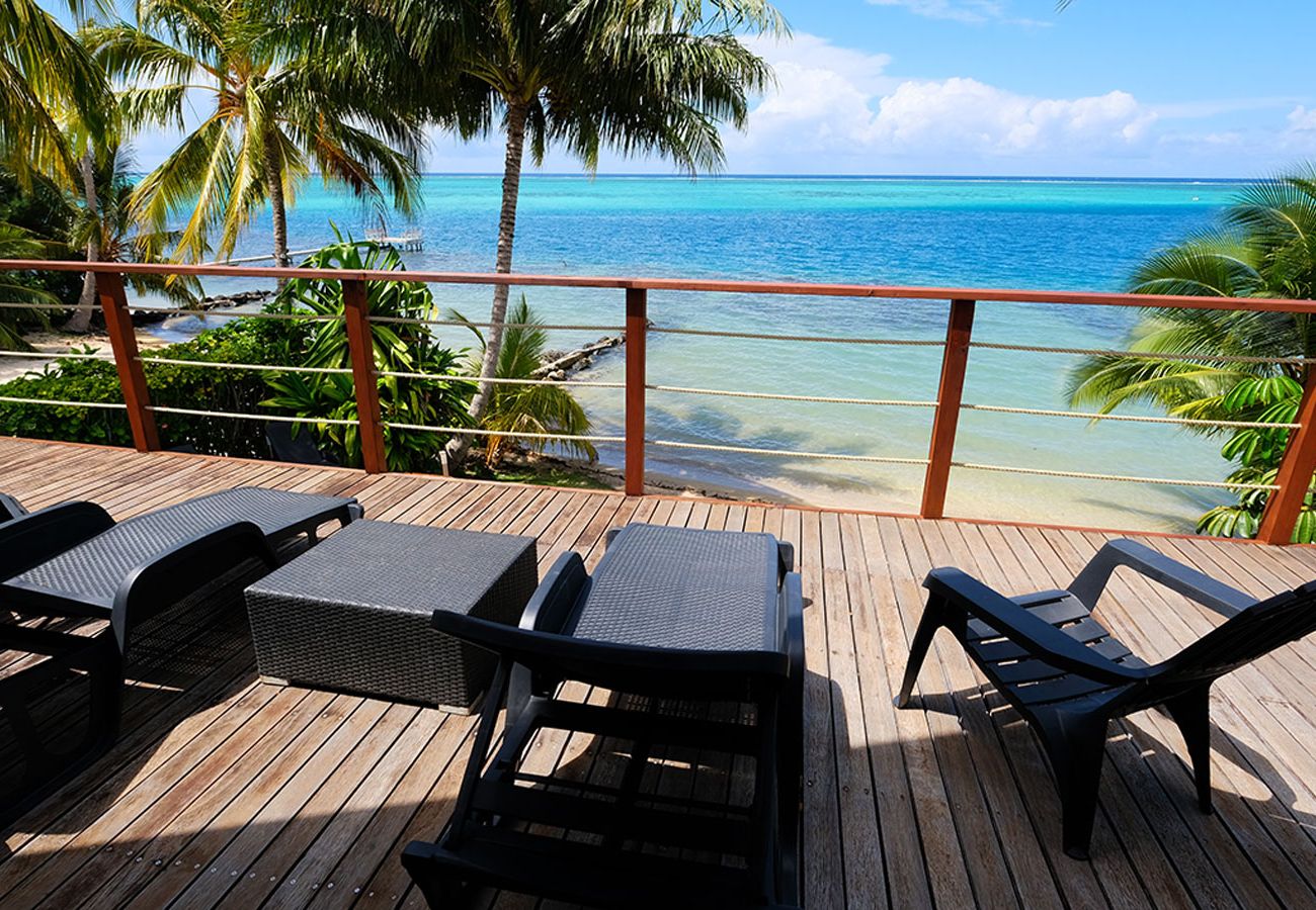 Villa in Maharepa - #2 Beach Villa Bliss by TAHITI VILLAS