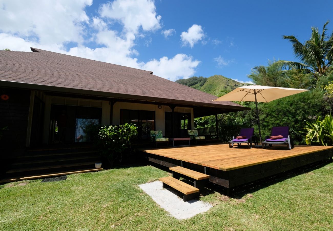 Villa in Tiahura - #4 Beach Villa Bliss by TAHITI VILLAS